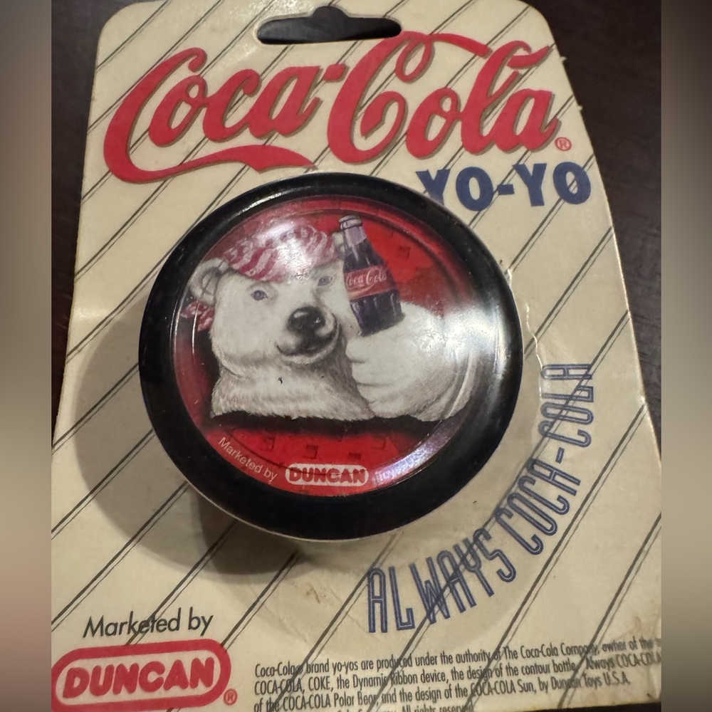 Coca-Cola Yo-Yo with Polar Bear Graphic